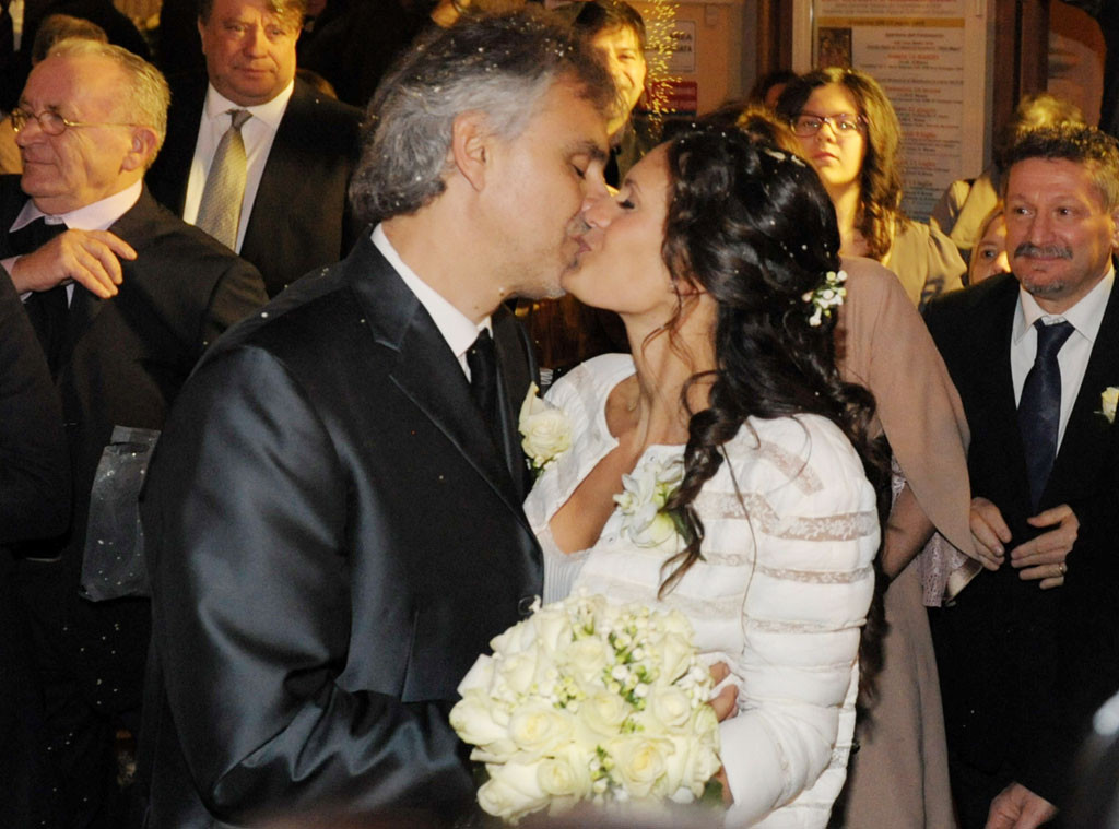 Andrea Bocelli Marries Veronica Berti See The Pics E Online